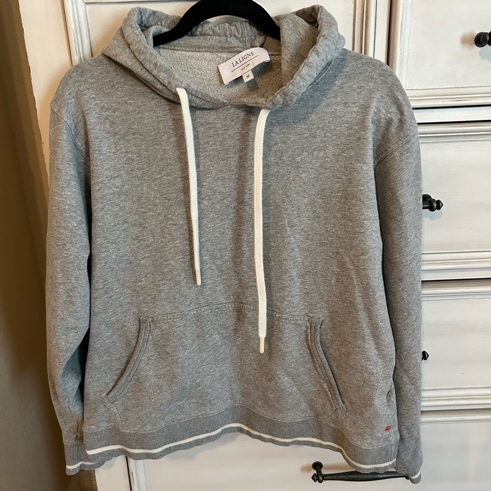 La Ligne Gray Hoodie